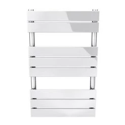 Flash Sale ✨ Milan 500 x 840mm Heated Towel Rail (incl. Valves + Electric Heating Kit) 🛒 -Ladder Towel Radiators Sales RAD01 EHK d3 460