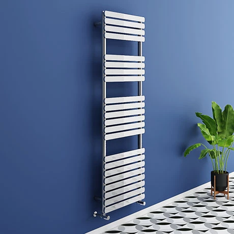 Buy π Murano Curved 1500 x 500mm Chrome Modern Heated Towel Rail - 22 Sections π 1 Buy π Murano Curved 1500 x 500mm Chrome Modern Heated Towel Rail - 22 Sections π