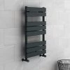 Flash Sale ???? Milan Heated Towel Rail 840mm x 500mm Anthracite ????