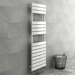 Coupon 👏 Milan White 1500 x 500mm Heated Towel Rail 🔥