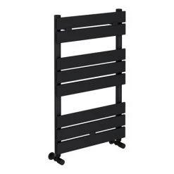 Best Sale ???? Milan Matt Black 840mm x 500mm Heated Towel Rail ???? 6 Best Sale ???? Milan Matt Black 840mm x 500mm Heated Towel Rail ???? -Ladder Towel Radiators Sales RAD8MB detail1 460