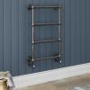 Best deal ✔️ Bloomsbury Black Nickel 498 x 748mm Wall Mounted Towel Rail 👍