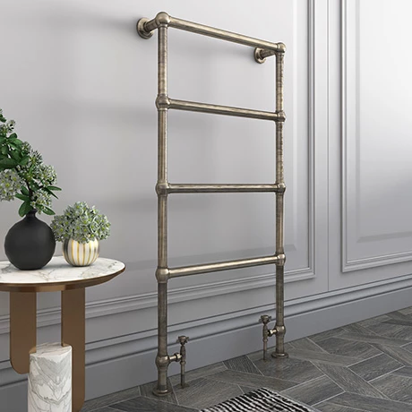 Best Sale π Bloomsbury Old English Brass 498 x 1194mm Floor Mounted Towel Rail π 1 Best Sale π Bloomsbury Old English Brass 498 x 1194mm Floor Mounted Towel Rail π