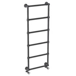 Deals 🤩 Bloomsbury Black Nickel 1548 x 498mm Wall Mounted Towel Rail 😀