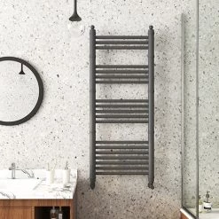 Brand new β¨ Keswick Anthracite Traditional 500 x 1200mm Heated Towel Rail π₯
