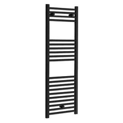 Buy 🔥 Toreno Black W400 x H1200mm Heated Towel Rail - Straight 🥰