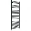 Promo ⌛ Toreno Black W600 x H1600mm Heated Towel Rail - Straight 🤩