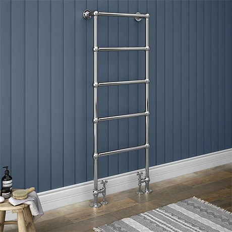 Flash Sale β Chatsworth Floor Mounted Towel Rail 1550 x 600mm - Chrome π₯° 1 Flash Sale β Chatsworth Floor Mounted Towel Rail 1550 x 600mm - Chrome π₯°