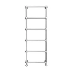 Promo ❤️ Chatsworth Wall Mounted Towel Rail 1550 x 600mm - Chrome ✨ 5 Promo ❤️ Chatsworth Wall Mounted Towel Rail 1550 x 600mm - Chrome ✨ -Ladder Towel Radiators Sales TRWM15 detail2 460