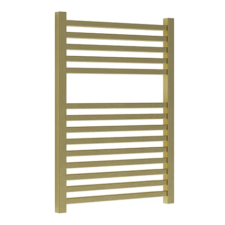 Wholesale β€οΈ Venice Cubo Heated Towel Rail - Brushed Brass (690 x 500mm) π₯° 1 Wholesale β€οΈ Venice Cubo Heated Towel Rail - Brushed Brass (690 x 500mm) π₯°