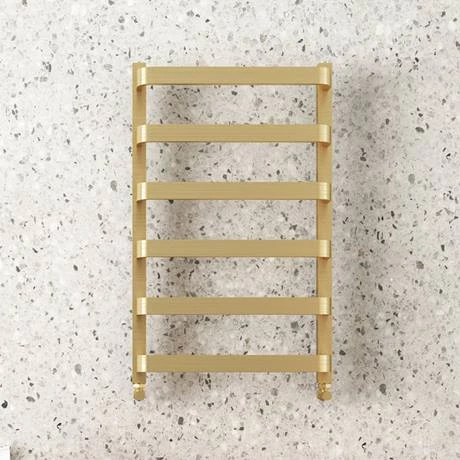 Top 10 β Venice Brushed Brass Designer Heated Towel Rail (500 x 800mm) π 2 Top 10 β Venice Brushed Brass Designer Heated Towel Rail (500 x 800mm) π - Image 2
