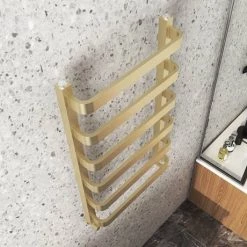 Top 10 β Venice Brushed Brass Designer Heated Towel Rail (500 x 800mm) π 6 Top 10 β Venice Brushed Brass Designer Heated Towel Rail (500 x 800mm) π -Ladder Towel Radiators Sales VENBB85 d2 460