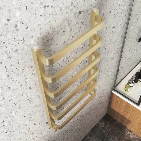 Top 10 β Venice Brushed Brass Designer Heated Towel Rail (500 x 800mm) π 3 Top 10 β Venice Brushed Brass Designer Heated Towel Rail (500 x 800mm) π - Image 3