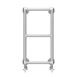 Cheapest ⌛ Chatsworth Traditional 700 x 400mm Chrome Cloakroom Towel Rail 🤩 -Ladder Towel Radiators Sales VP003 d2 460 1