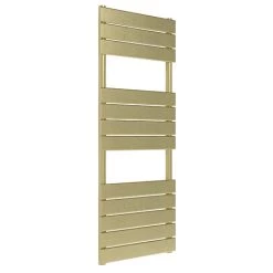 Best deal 🎁 Venice Pannello Heated Towel Rail - Brushed Brass (1213 x 500mm) ✨